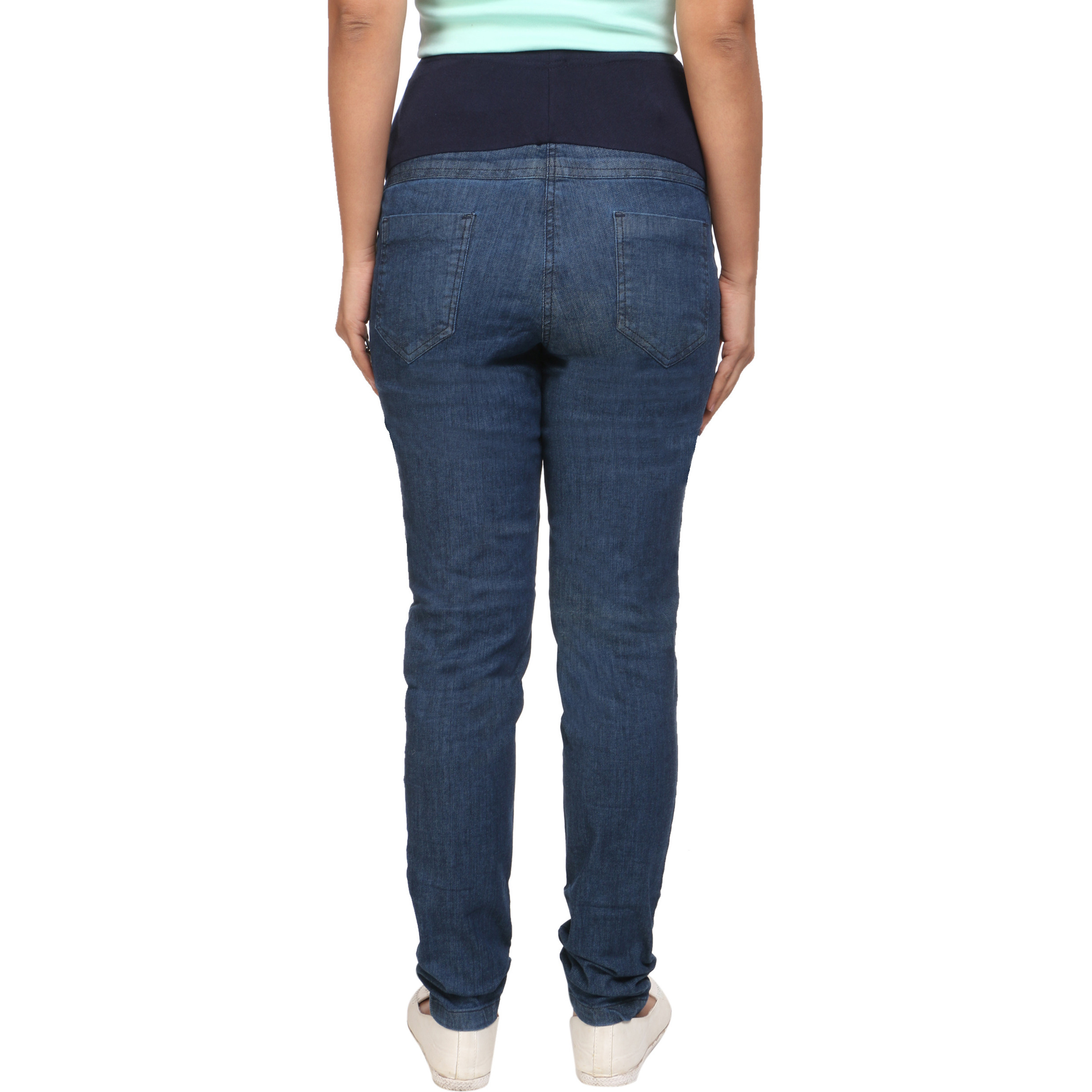 Mamma's Maternity Blue Pregnancy/Maternity Denim (Size:MEDIUM)