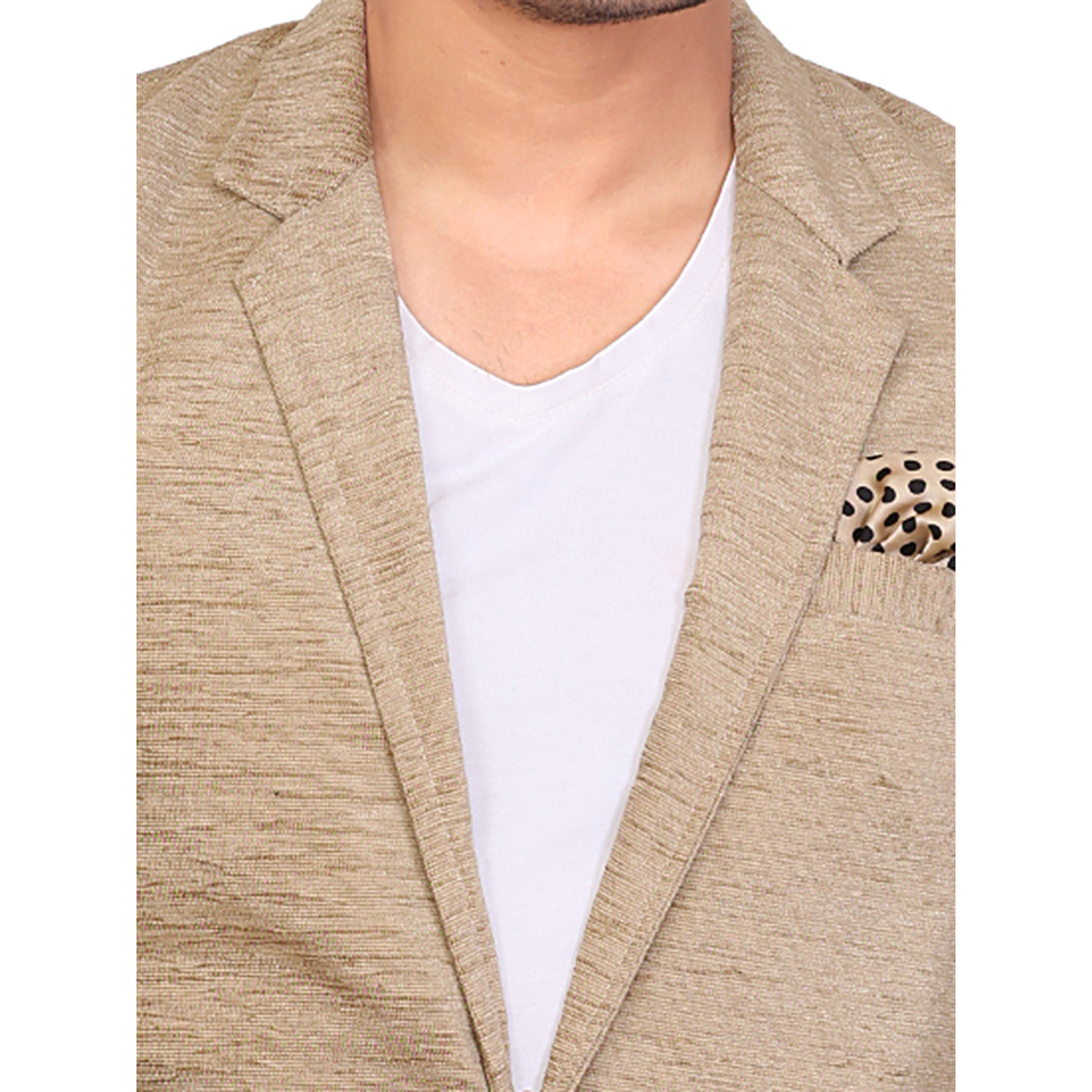 Garun Gold Towel Velvet Blazer