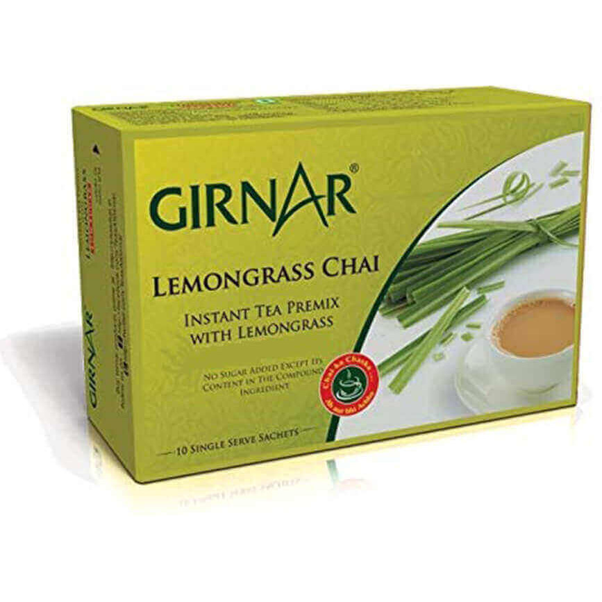 Girnar Lemon Grass Tea Premix (10 Sachets)