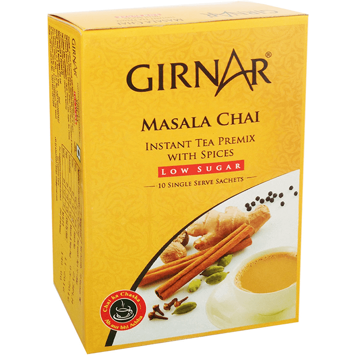 Girnar Unsweet Masala Tea Premix (10 Sachets)