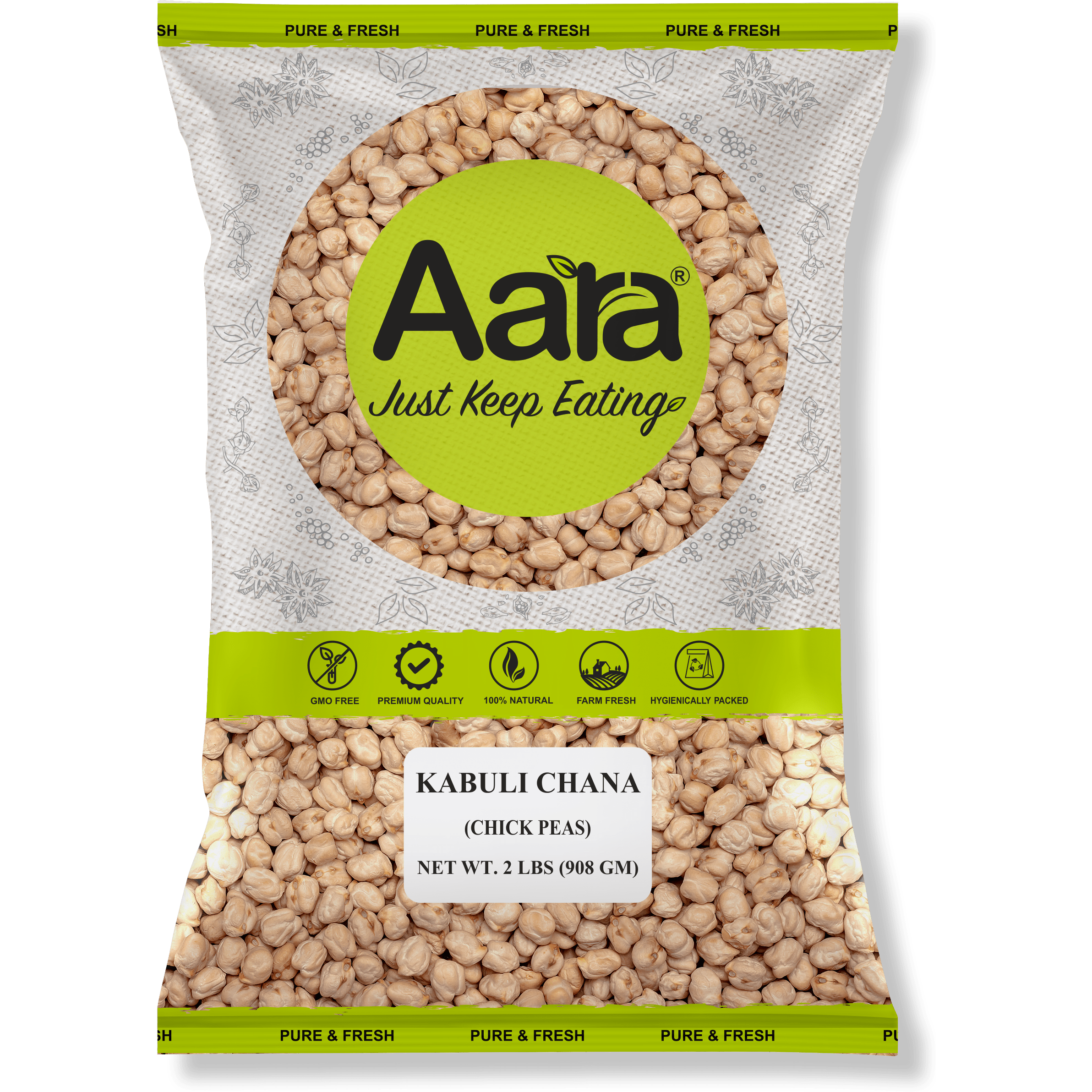 Aara Kabuli Chana - 2 lb