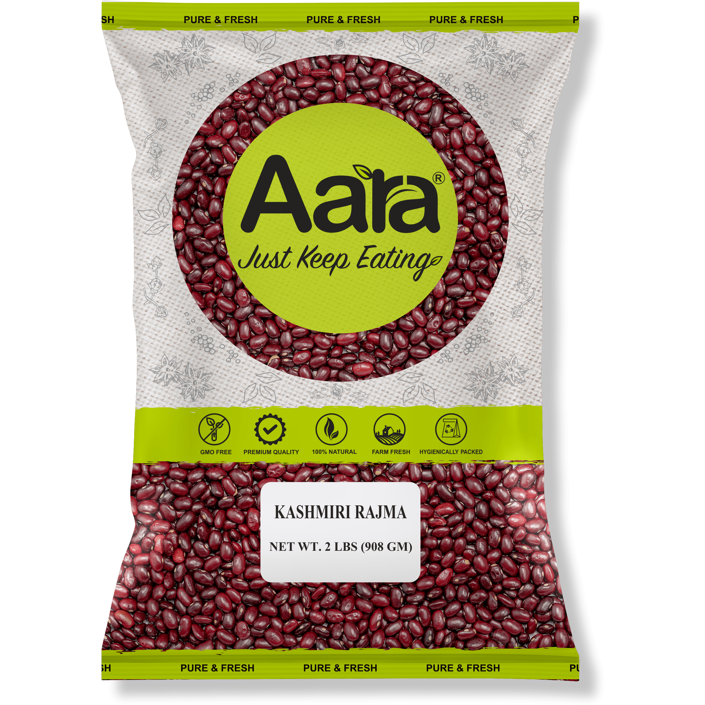 Aara Kashmiri Rajama Beans - 2 lb