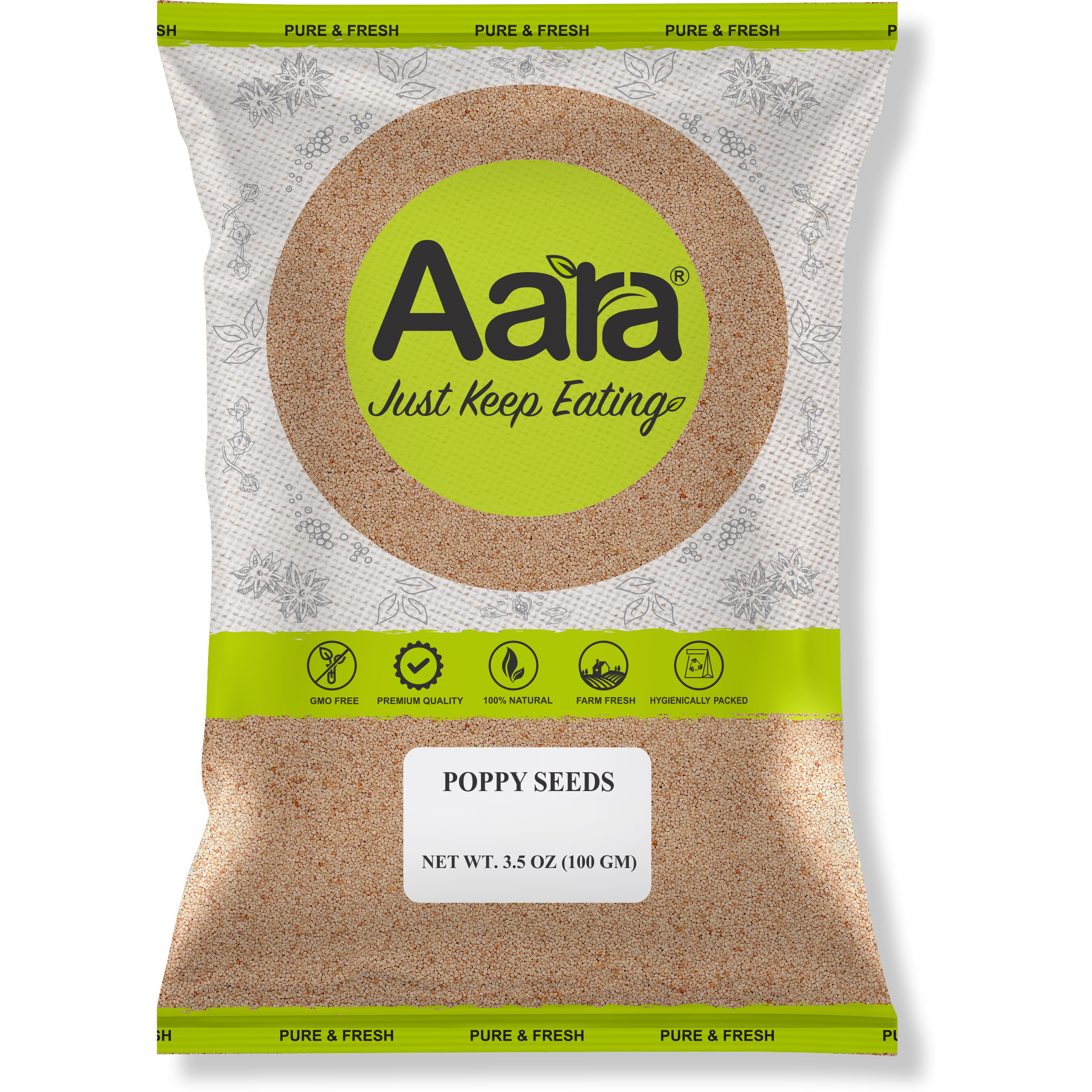Aara Poppy Seeds - 3.5 oz