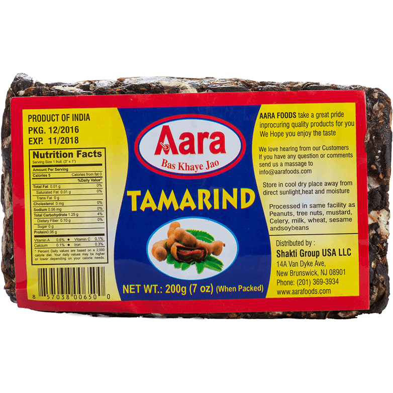 Aara Tamarind Slab - 200 gm