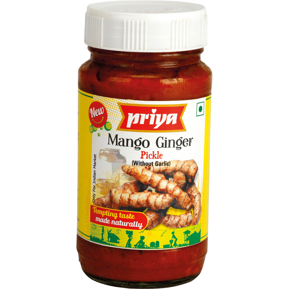 Priya Pickle Mango Ginger Pickle (Without Garlic )