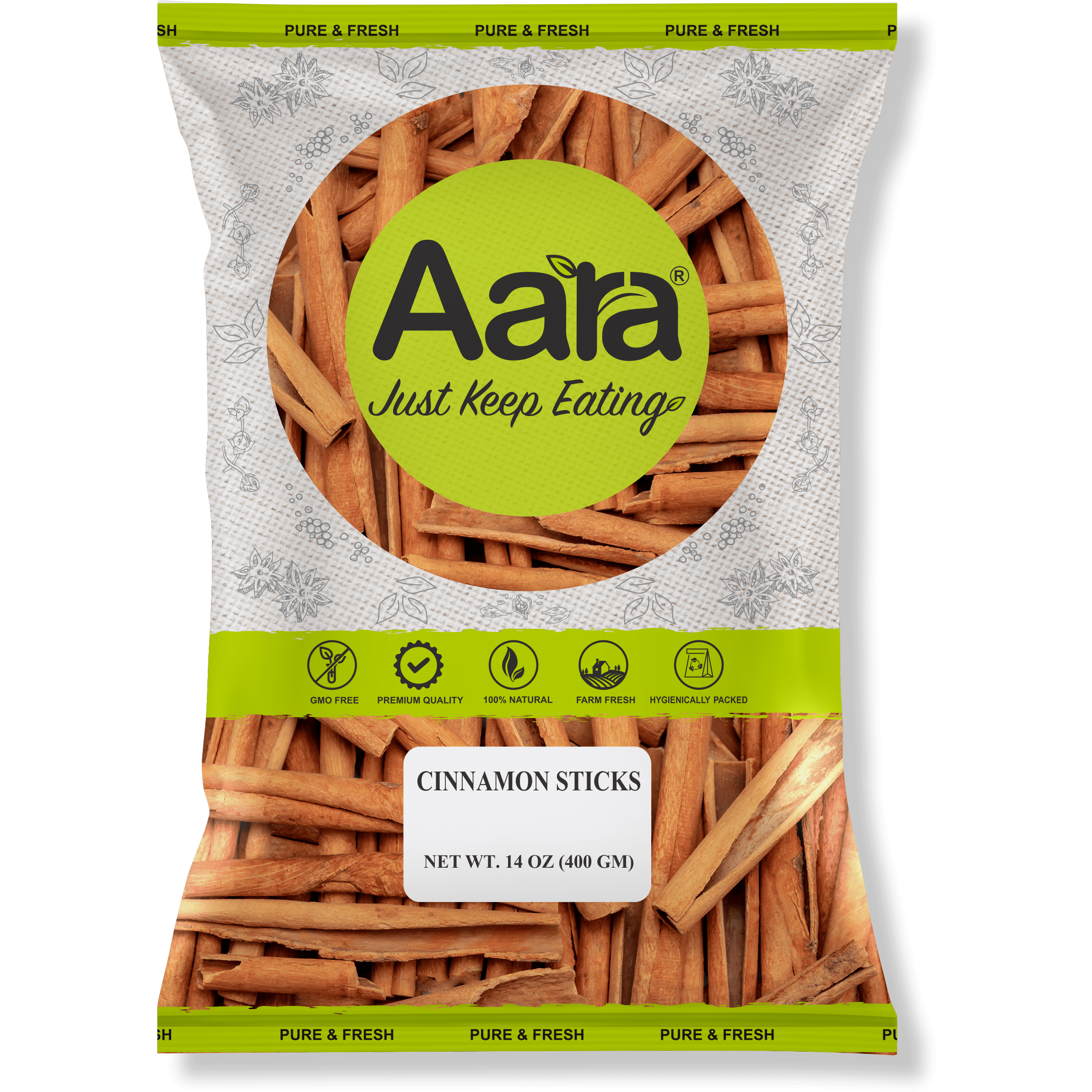 Aara Cinnamon Sticks - 14 oz