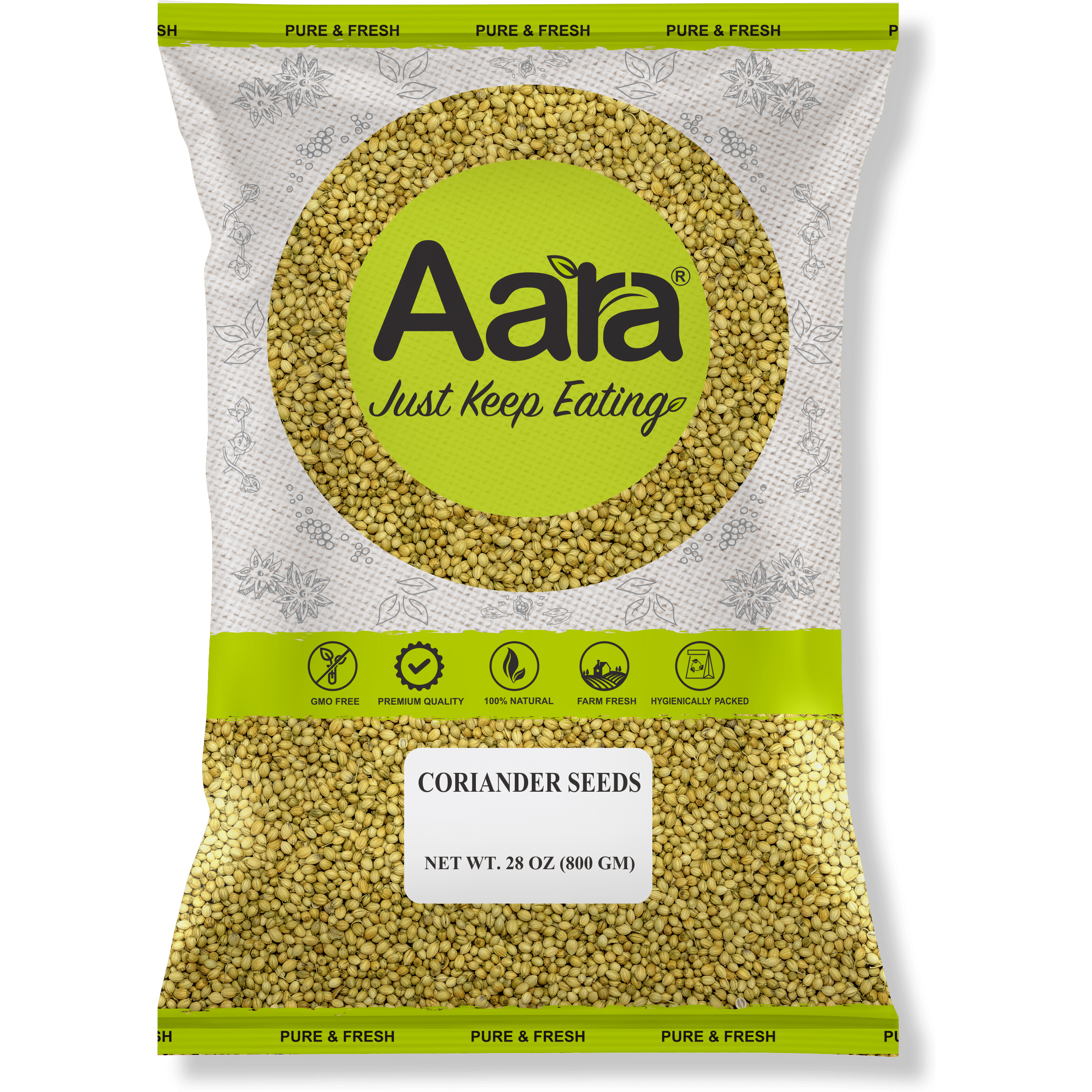 Aara Coriander Seeds - 28 oz