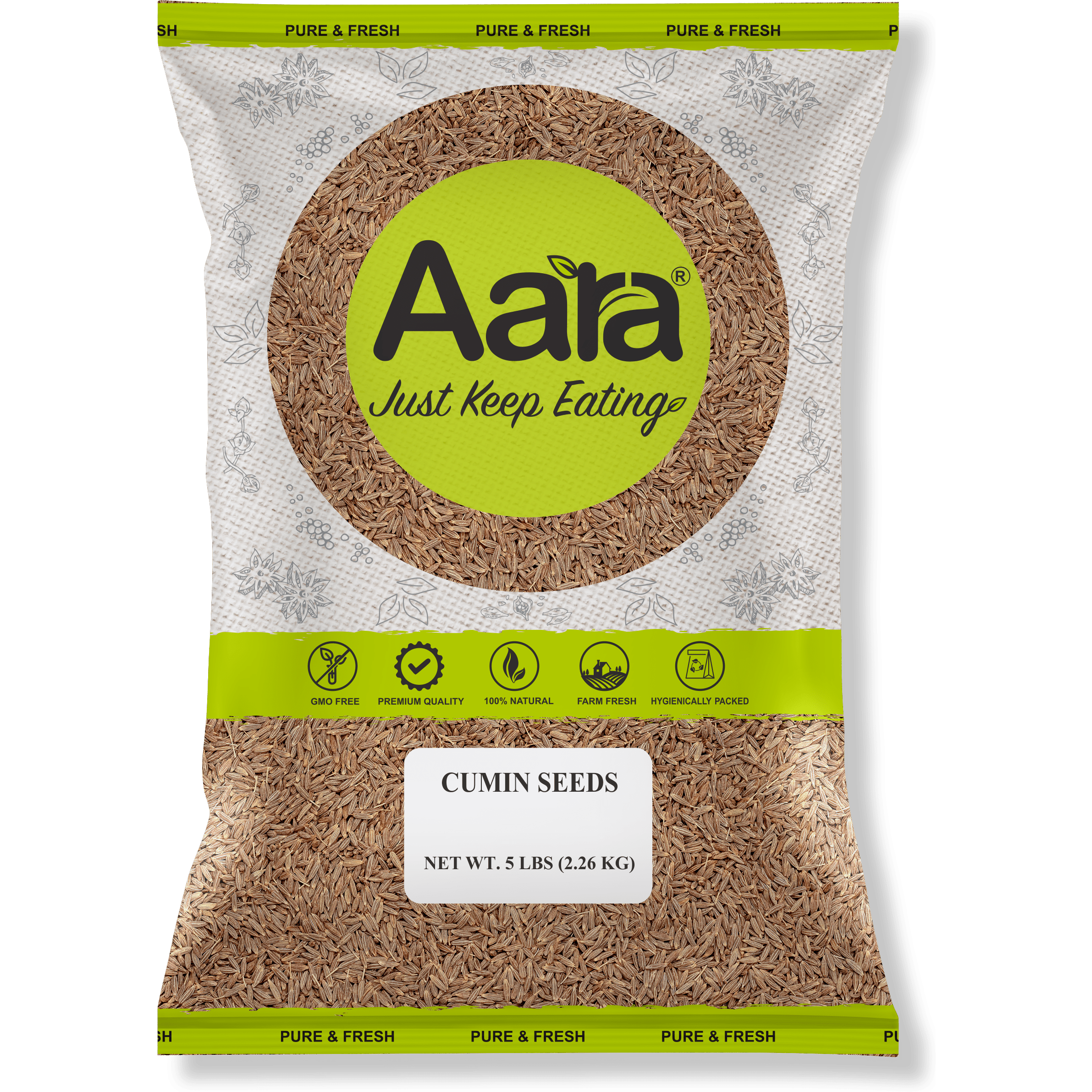 Aara Cumin Seeds - 5 lb