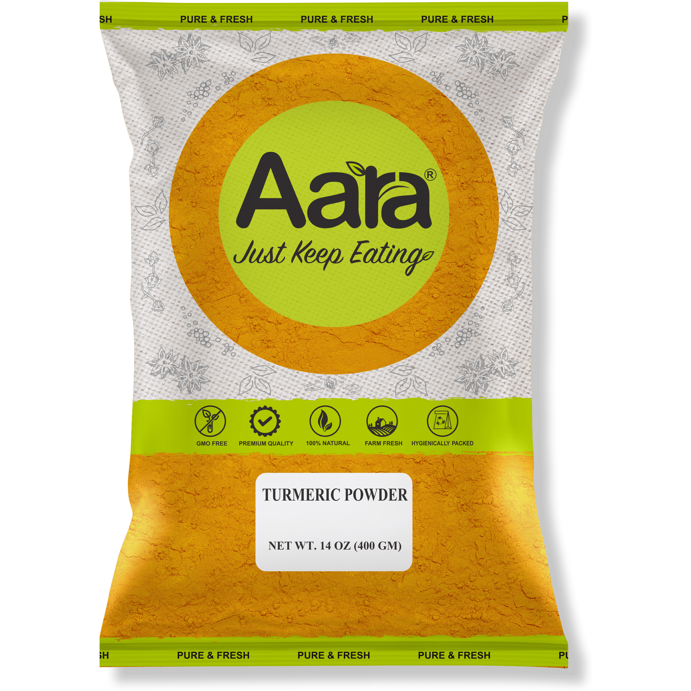 Aara Turmeric Powder - 14 oz