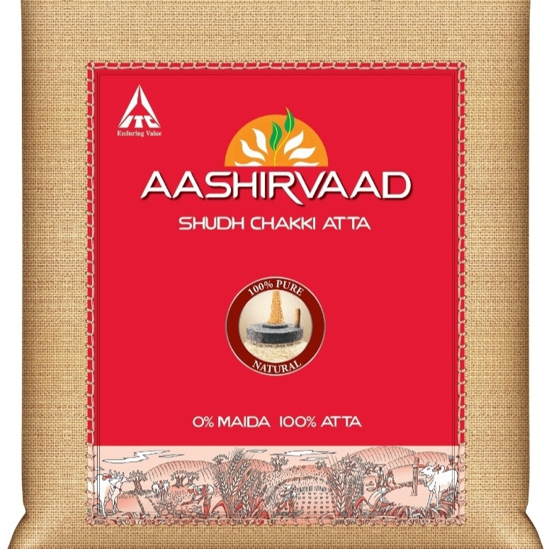 Aashirvaad Whole Wheat Atta - 10Kg