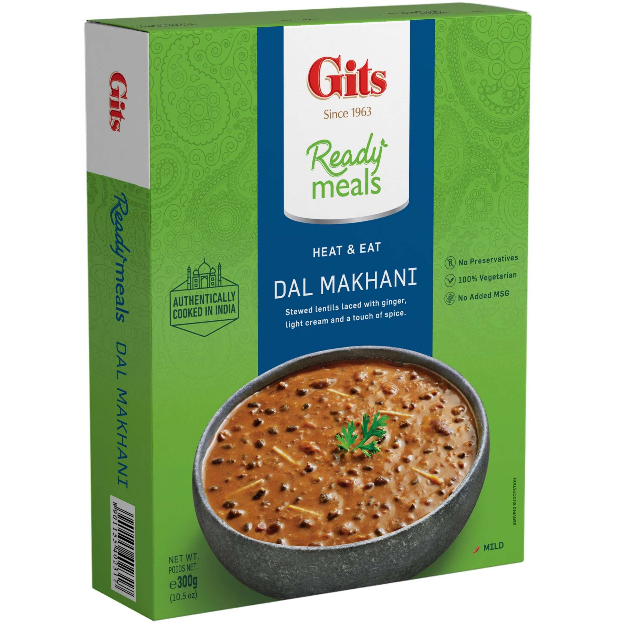 Gits Dal Makhani (Heat & Eat) - 10.5 Oz (300 Gm)