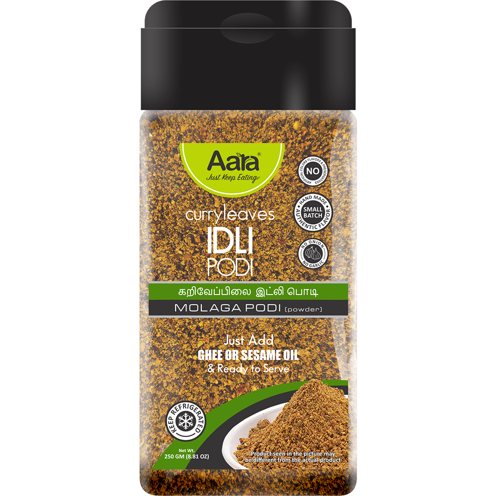 Aara Curry Leaves Idli Podi Powder - 250gm