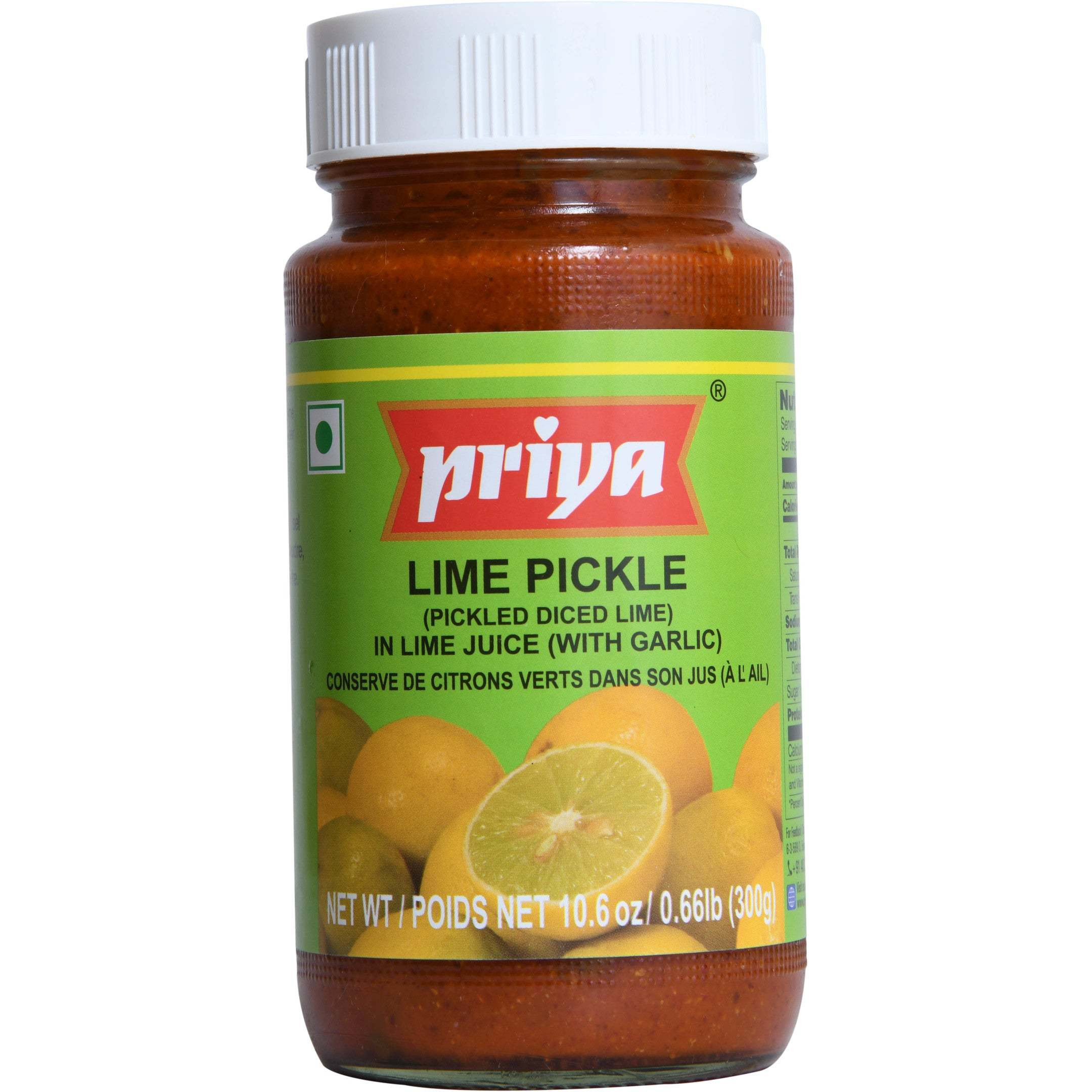 Priya Pickle Lime (With Garlic)
