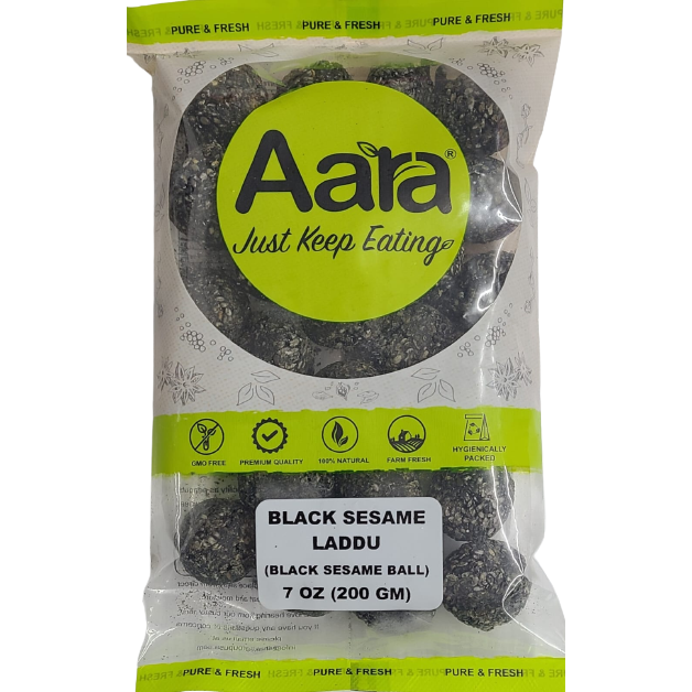 Aara Black Sesame Laddu - 7oz