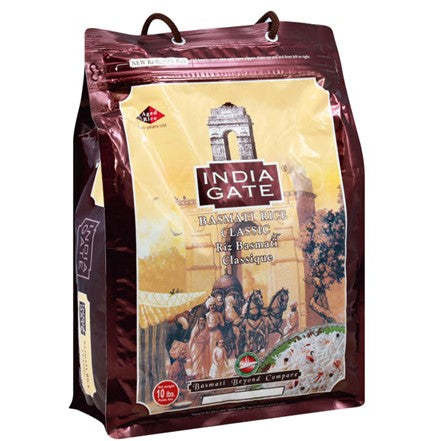 India Gate Classic Basmati Rice - 10 LB