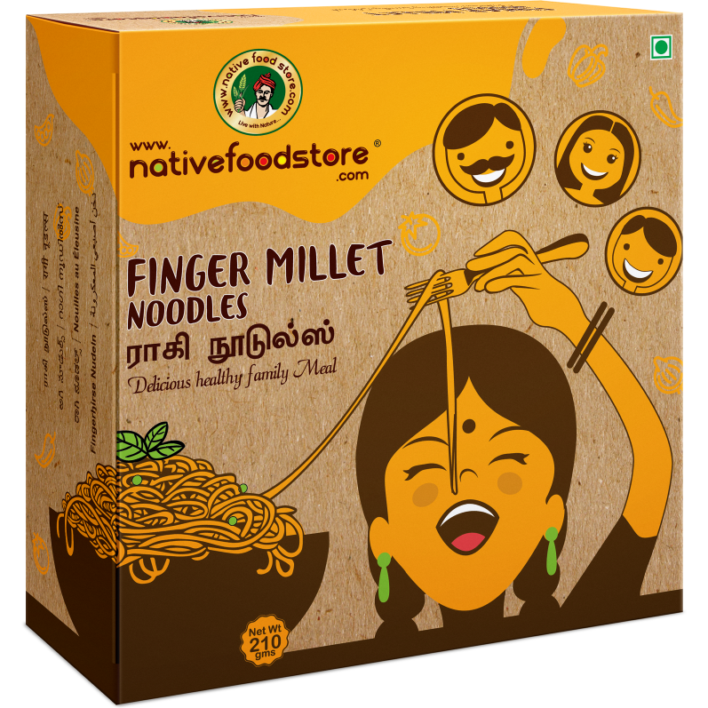 Millet Noodles Finger (Ragii) - 210gms
