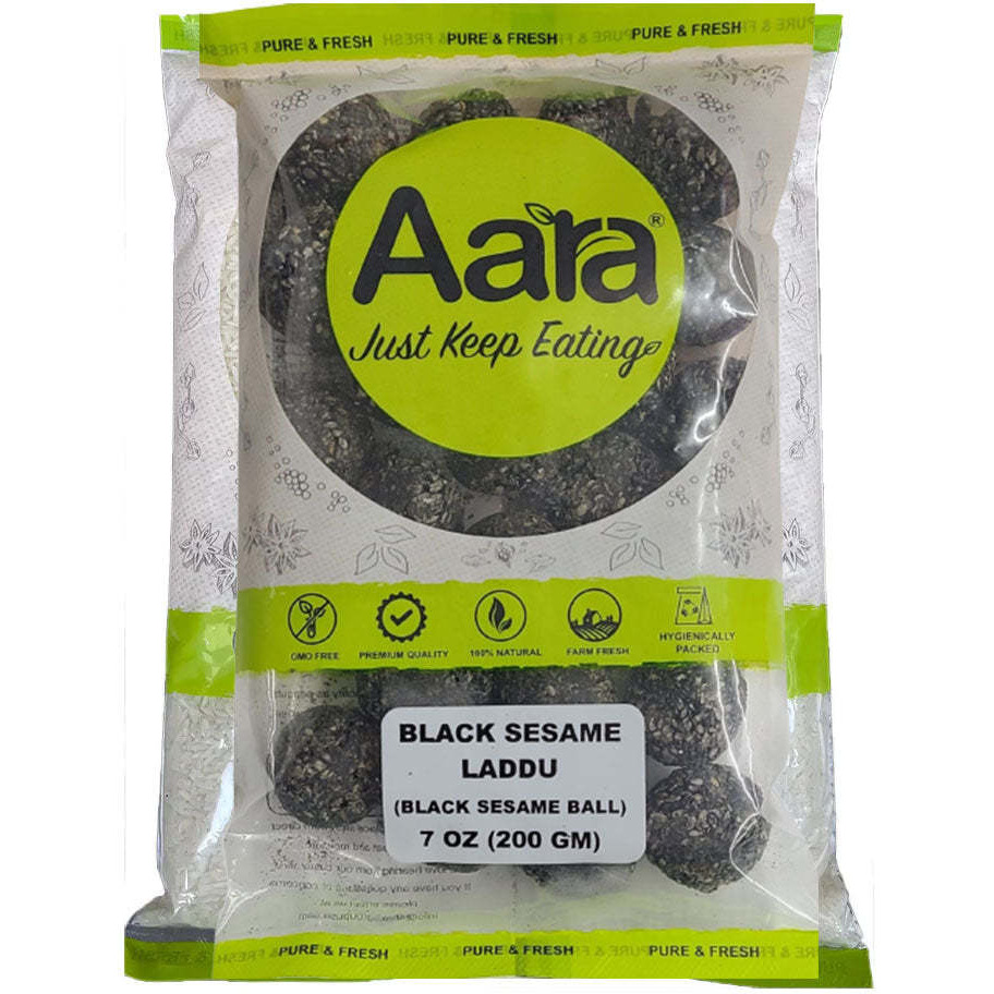 Aara Black Sesame Laddu - 7oz