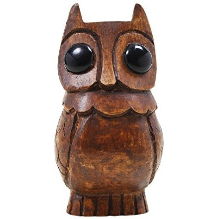 Wooden Owl Eyeglass Spectacle Holder Handmade Stand for Office Desk Home Dicor Gifts