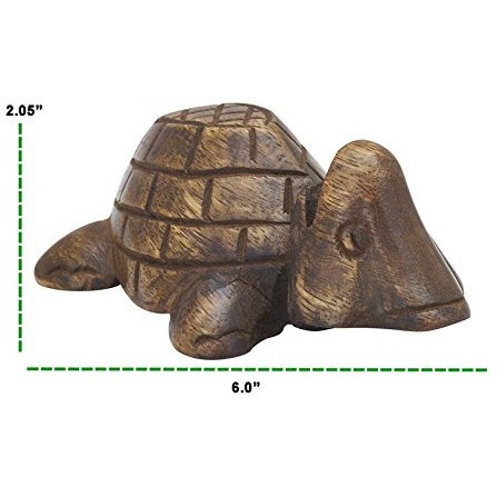 Wooden Turtle Eyeglass Spectacle Holder Handmade Stand for Office Desk