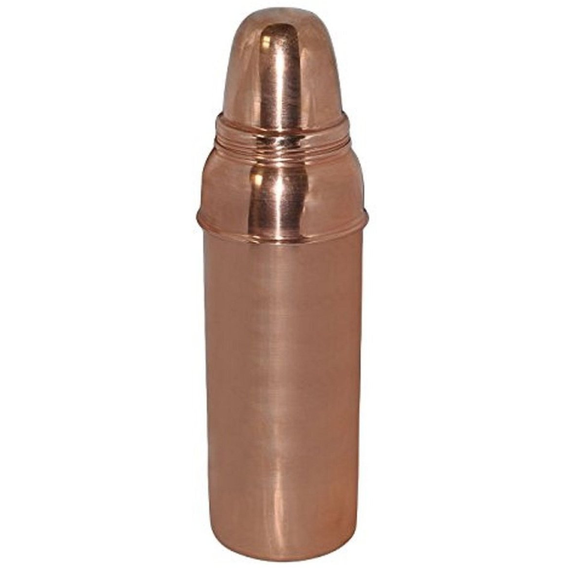 Winmaarc 100% Pure Copper Water Bottle With Cup Traveller Water Bottle 900ML/30 OZ