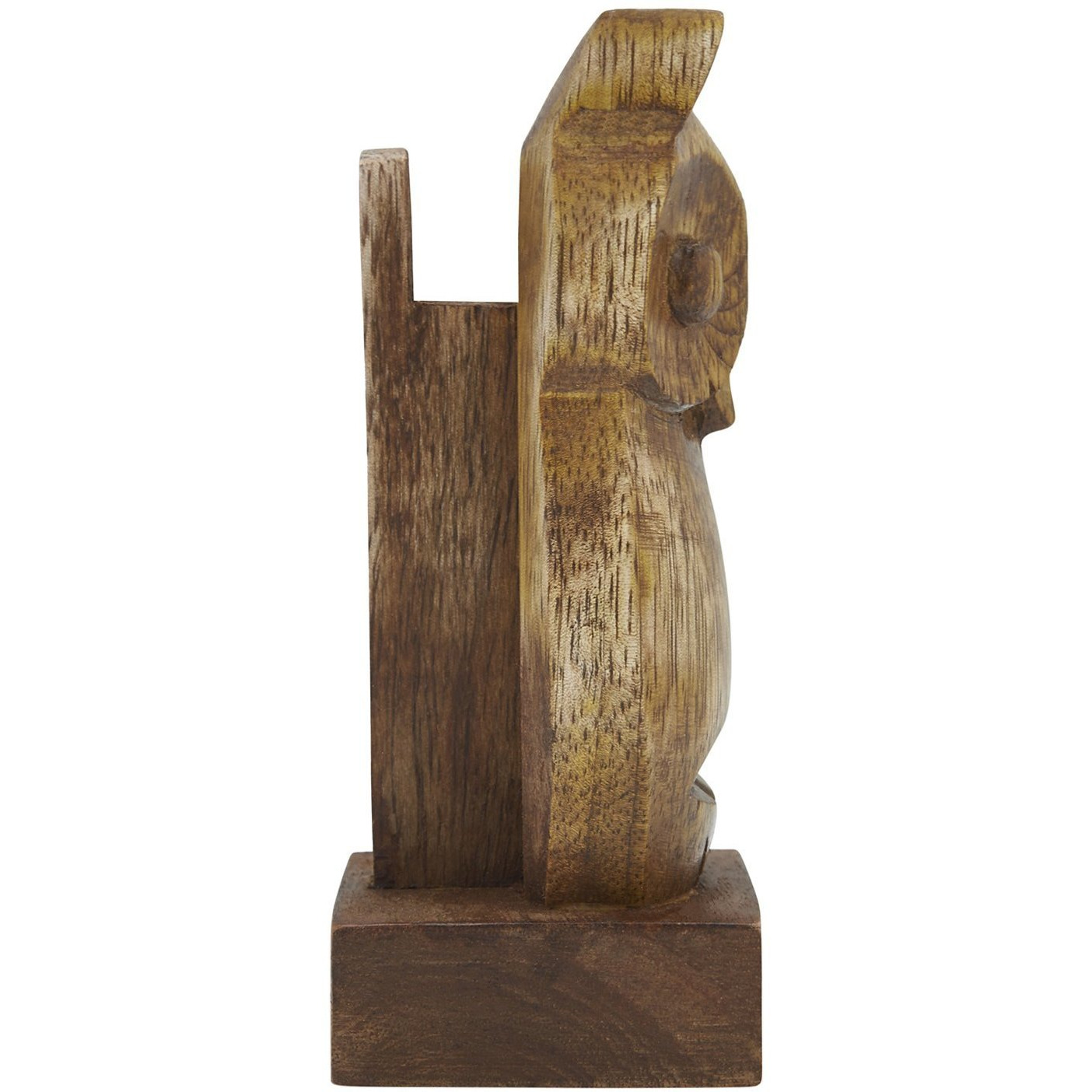 Wooden Owl Eyeglass Spectacle Holder Handmade Stand for Office Desk