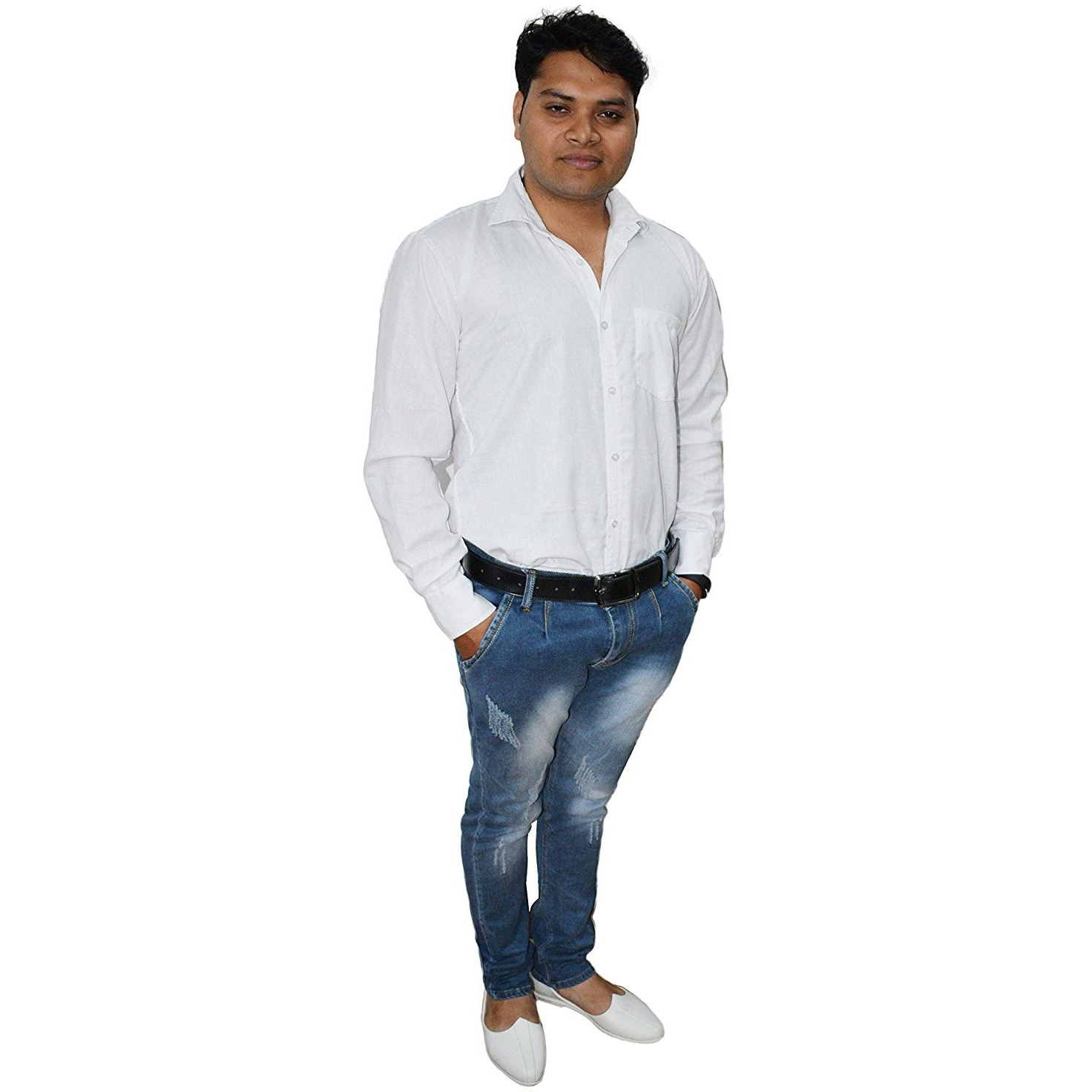 Winmaarc New Designer Regular Fit Solid Men's Cotton Shirt