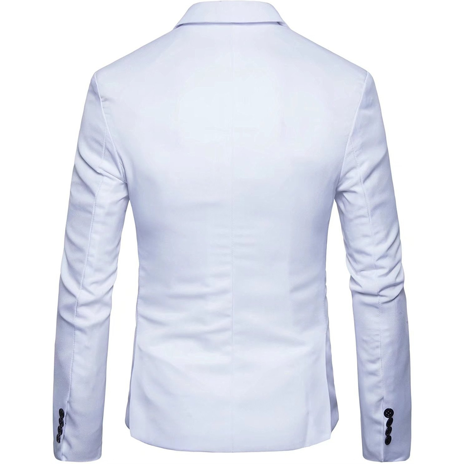Winmaarc Men's Long Sleeves Peak Lapel Collar One Button Slim Fit Sport Coat Blazer