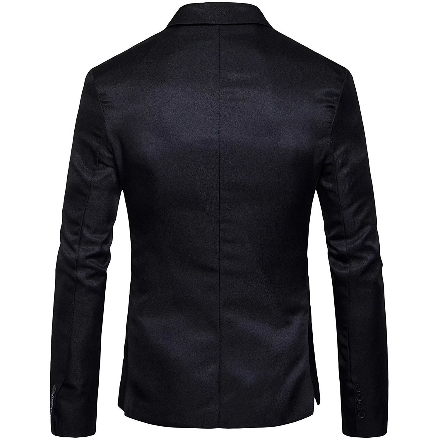 Winmaarc Men's Long Sleeves Peak Lapel Collar One Button Slim Fit Sport Coat Blazer