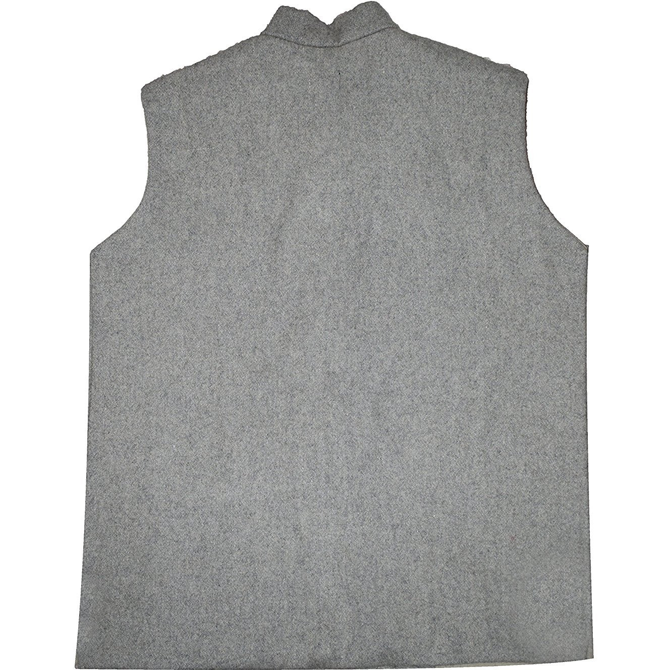 Wool Blend Men's Jacket Festive Nehru Jacket Waistcoat