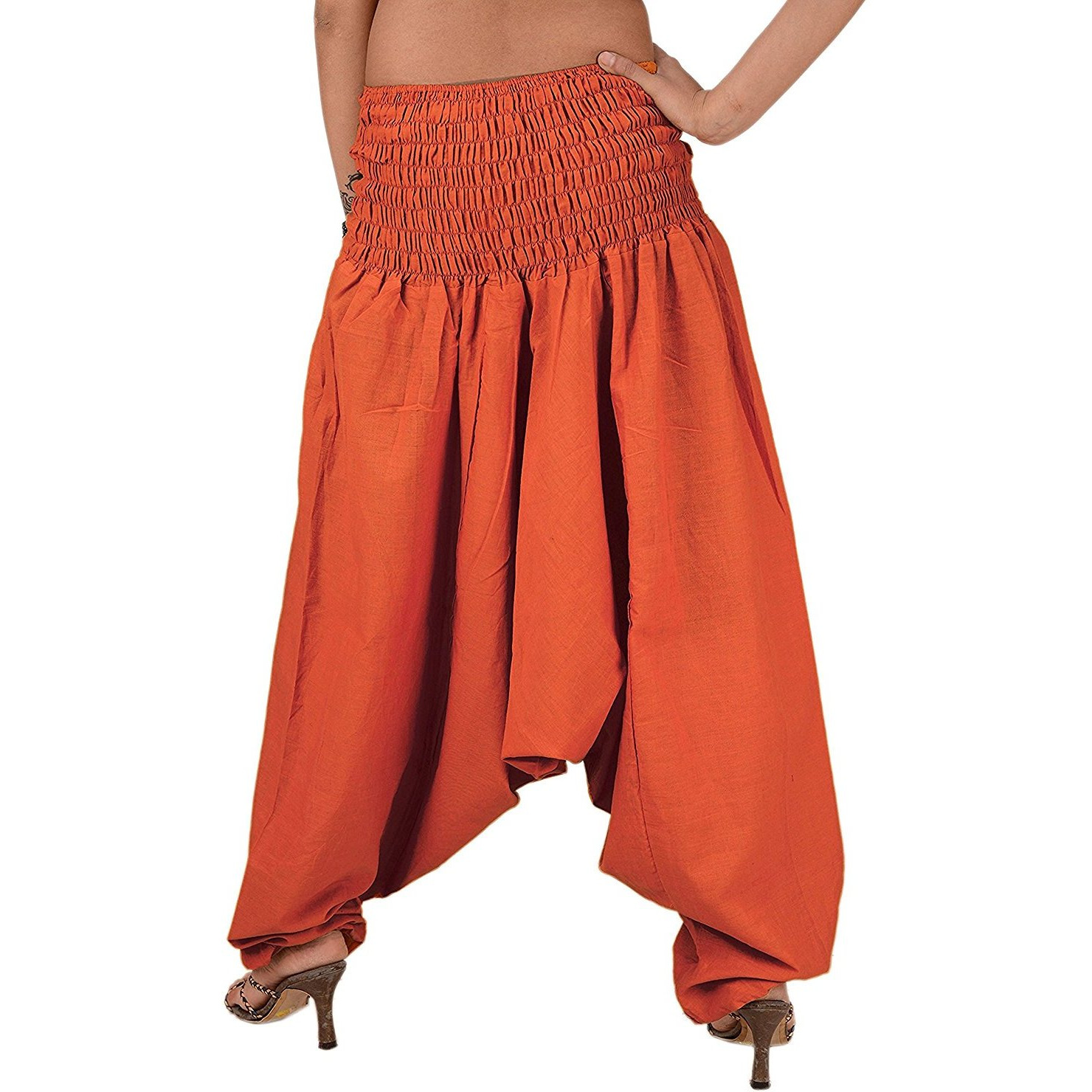 Winmaarc Pure Cotton Harem Indian Trouser Yoga Aladdin Harem Pants