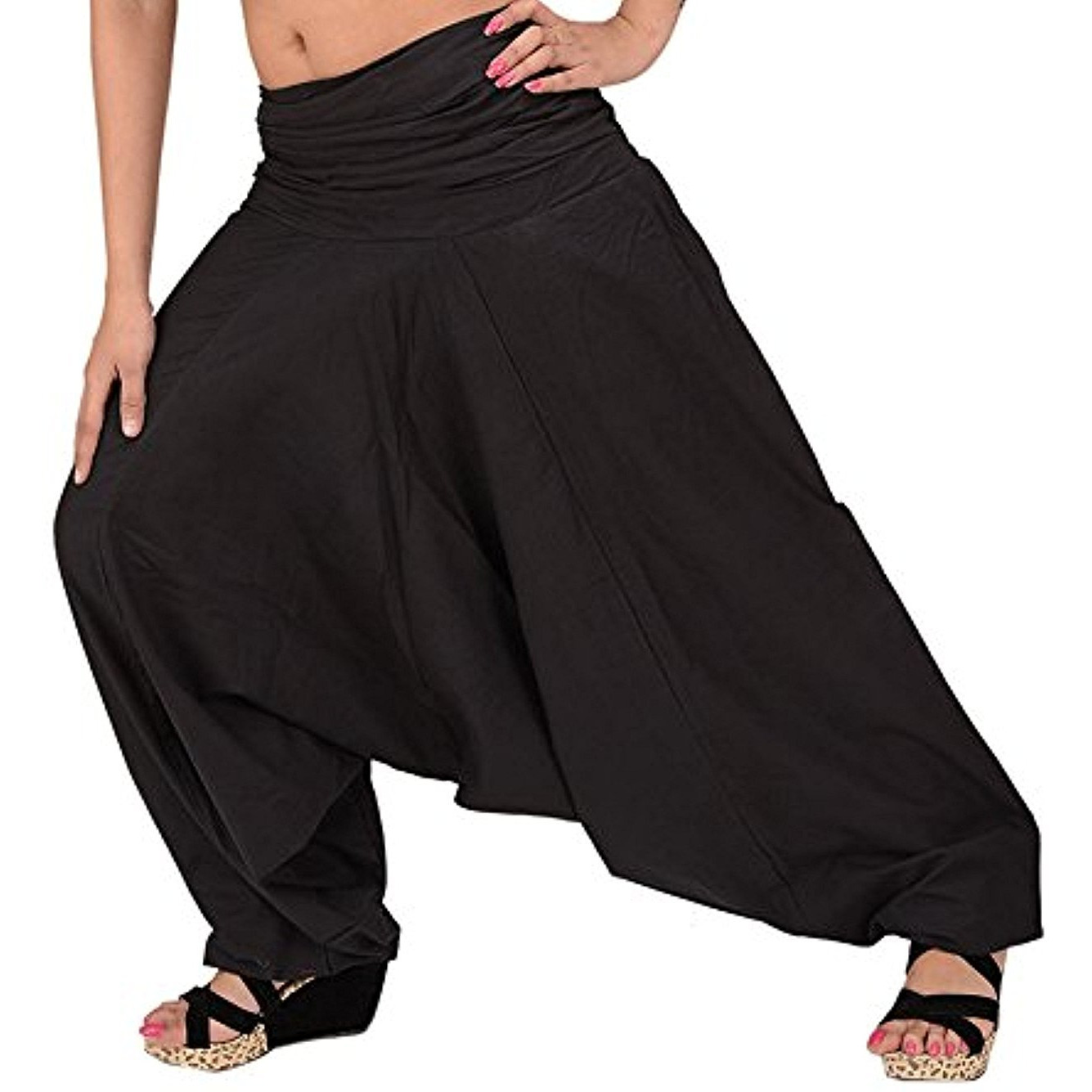 Winmaarc Pure Cotton Harem Indian Trouser Yoga Aladdin Harem Pants