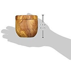 Winmaarc Wooden Salt Box and Pot, Holds Salt for Easy Pinch, Classic Wood Design