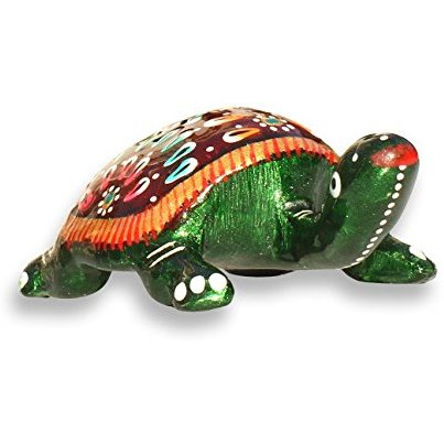 Winmaarc 3 Lucky Sea Turtle - Unique Metal Work Tortoise Figurine - Good Luck Charm and Feng Shui Item Decorations / Centerpiece / Home & Table Dcor