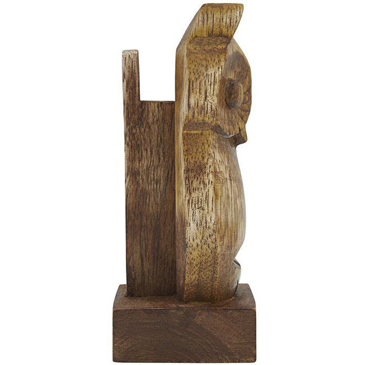 Winmaarc Wooden Owl Eyeglass Spectacle Holder Handmade Stand for Office Desk Home Dcor Gifts