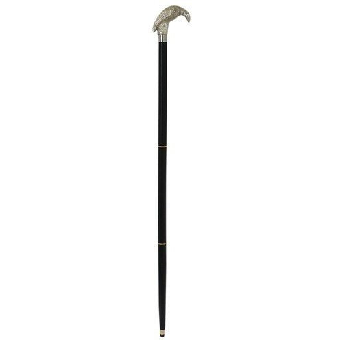 Winmaarc Wooden Cane Walking Stick With Metal Brass Handle for Men and Women