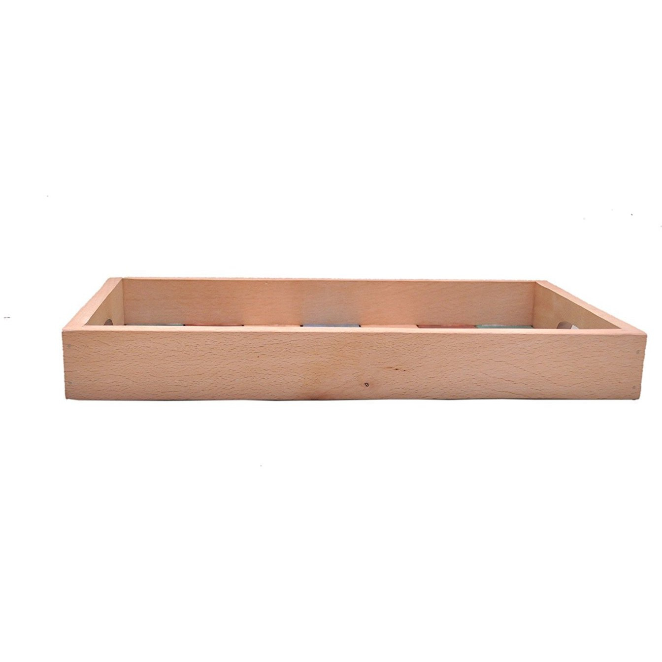Winmaarc Handmade Wooden Tray Bowl Serving Tray Multicolor