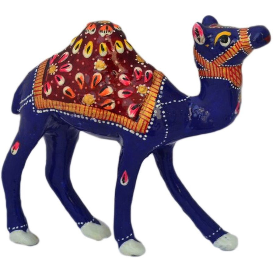 Winmaarc Lucky Camel Unique Metal Work Camel Figurine Good Luck Charm