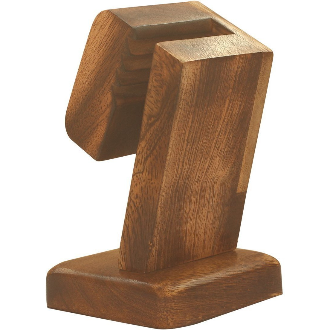 Winmaarc Wooden All Models Watch Stand Dock Station Platform Mango Wood Polish Watch Stand Burn finish