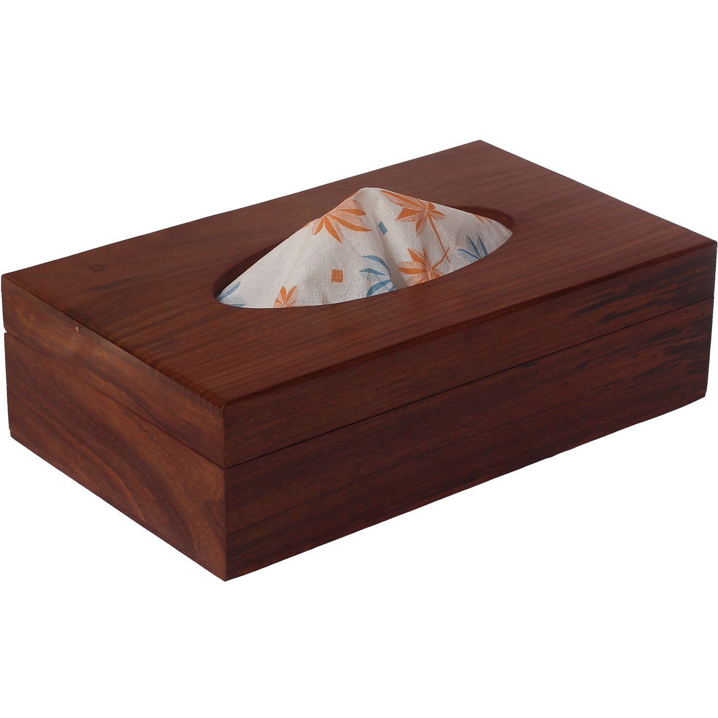 Winmaarc Wooden Handmade Decorative Tissue Holder for Kitchen Bathroom Dining Table Dcor 10