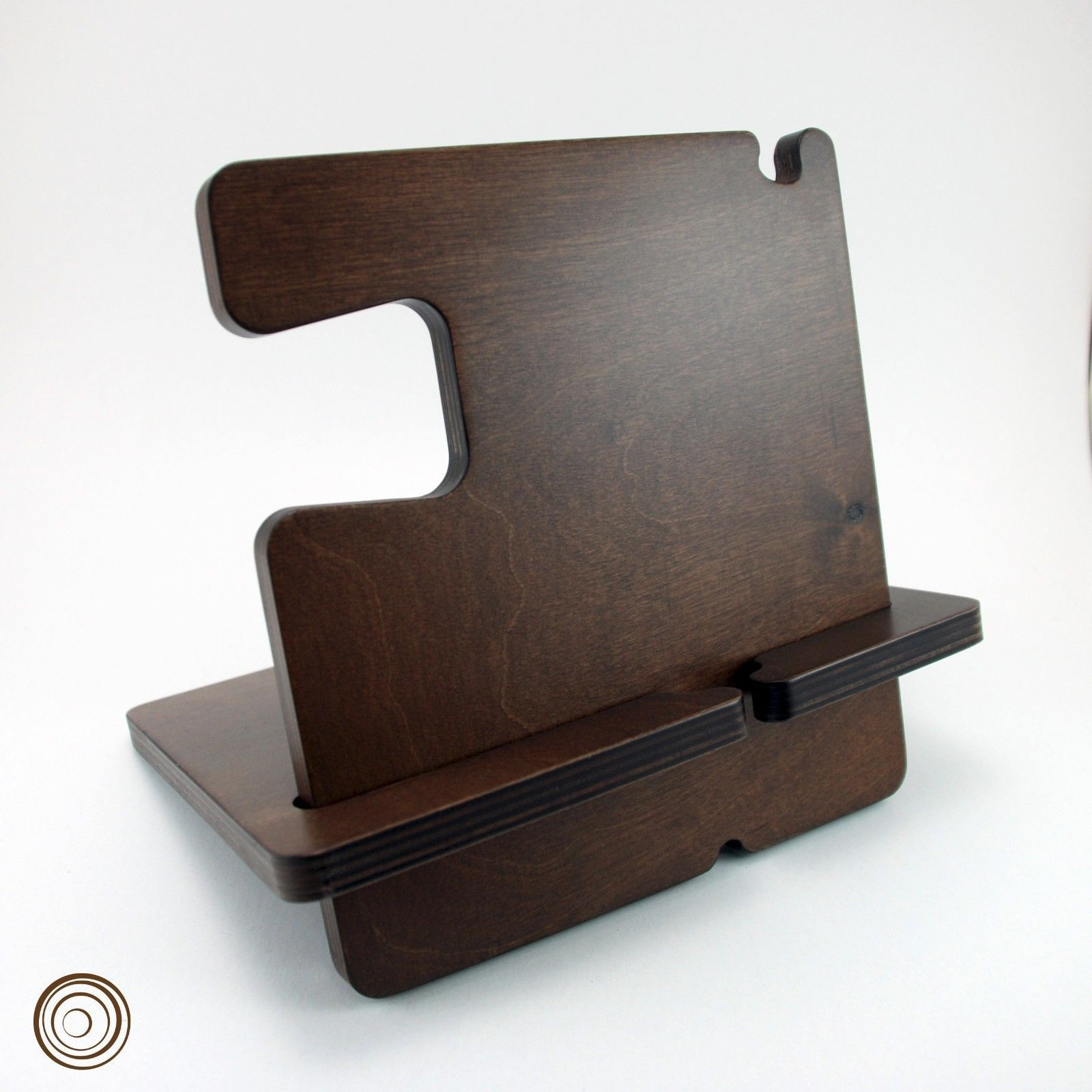 Winmaarc Wooden Docking Station Phone Charge Holder Organizer Gift