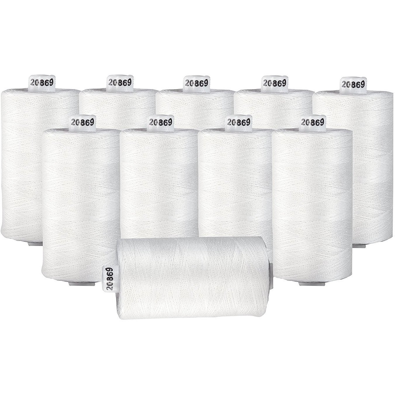 Winmaarc Polyester Thread Sets - 900 Yard Spools Connecting Threads Set of 10