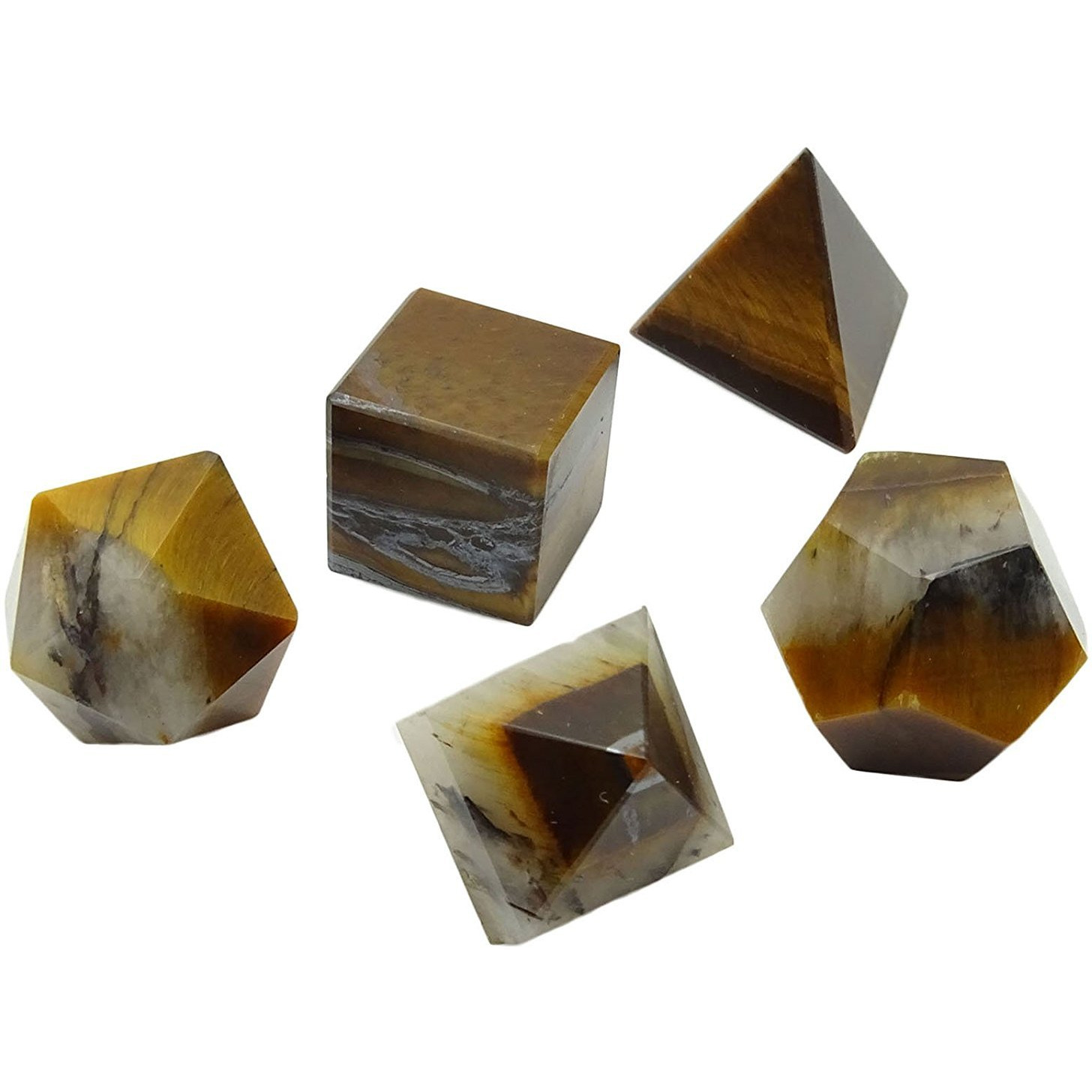 Winmaarc Reiki Healing Crystal Gemstone 5 Pieces Balancing Sacred Stone