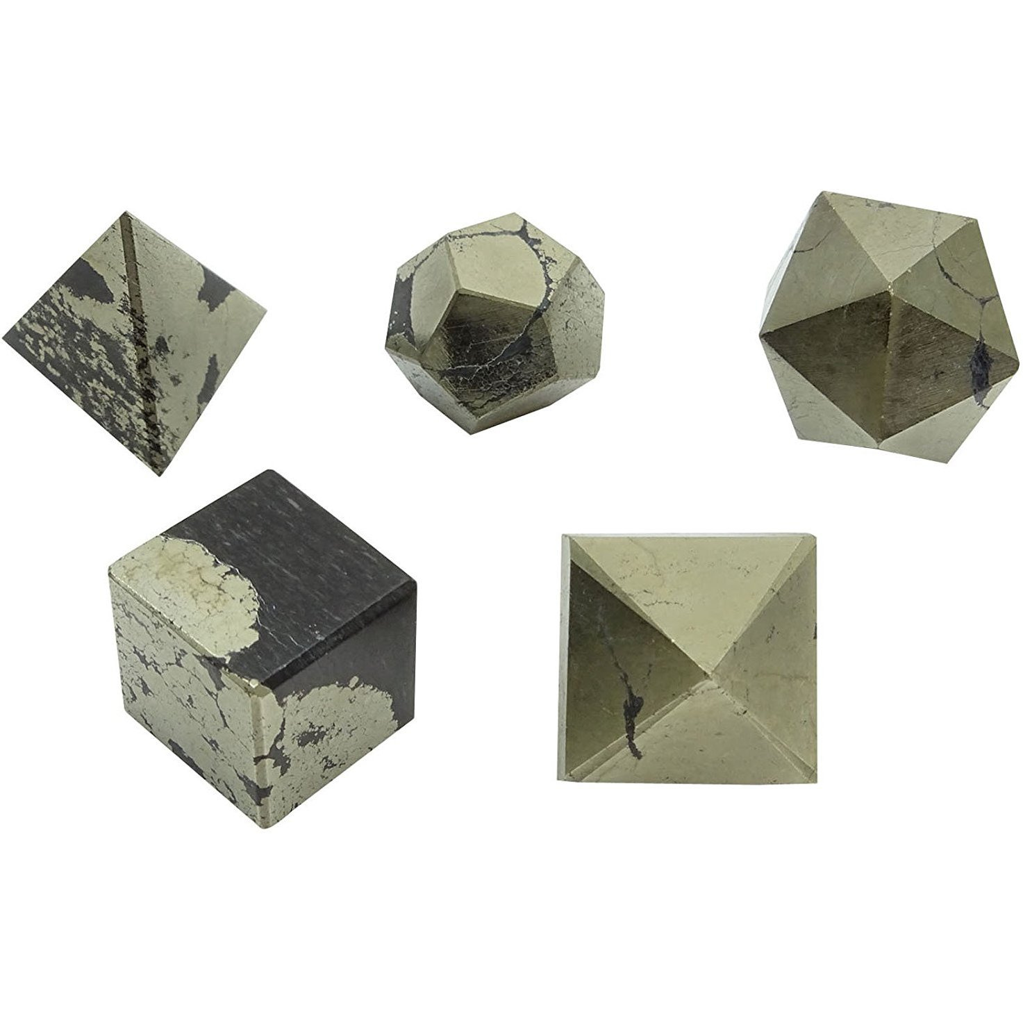Winmaarc Reiki Healing Crystal Gemstone 5 Pieces Balancing Sacred Stone