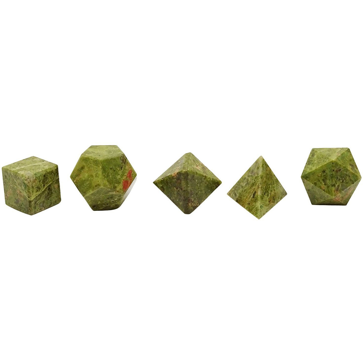 Winmaarc Reiki Healing Crystal Gemstone 5 Pieces Balancing Sacred Stone