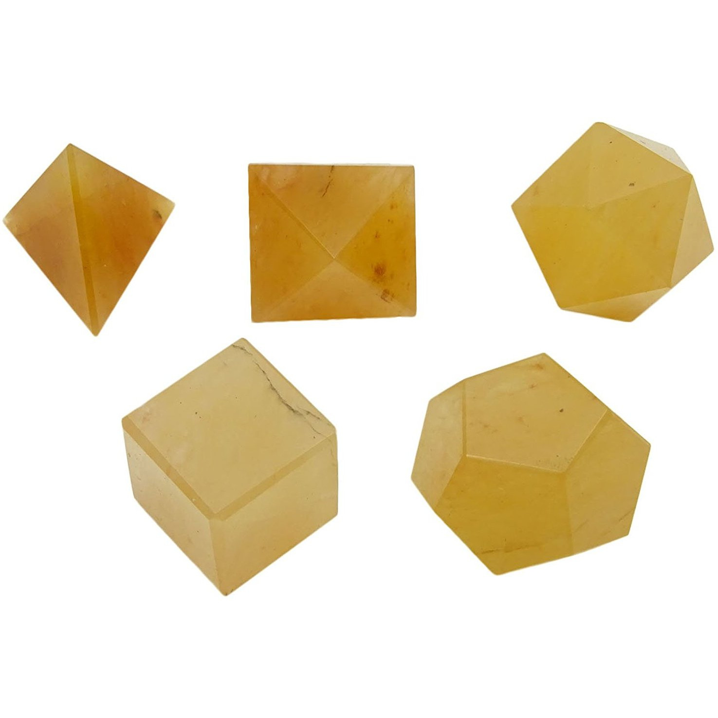Winmaarc Reiki Healing Crystal Gemstone 5 Pieces Balancing Sacred Stone