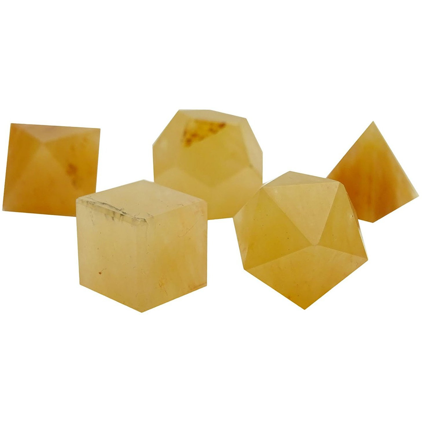 Winmaarc Reiki Healing Crystal Gemstone 5 Pieces Balancing Sacred Stone