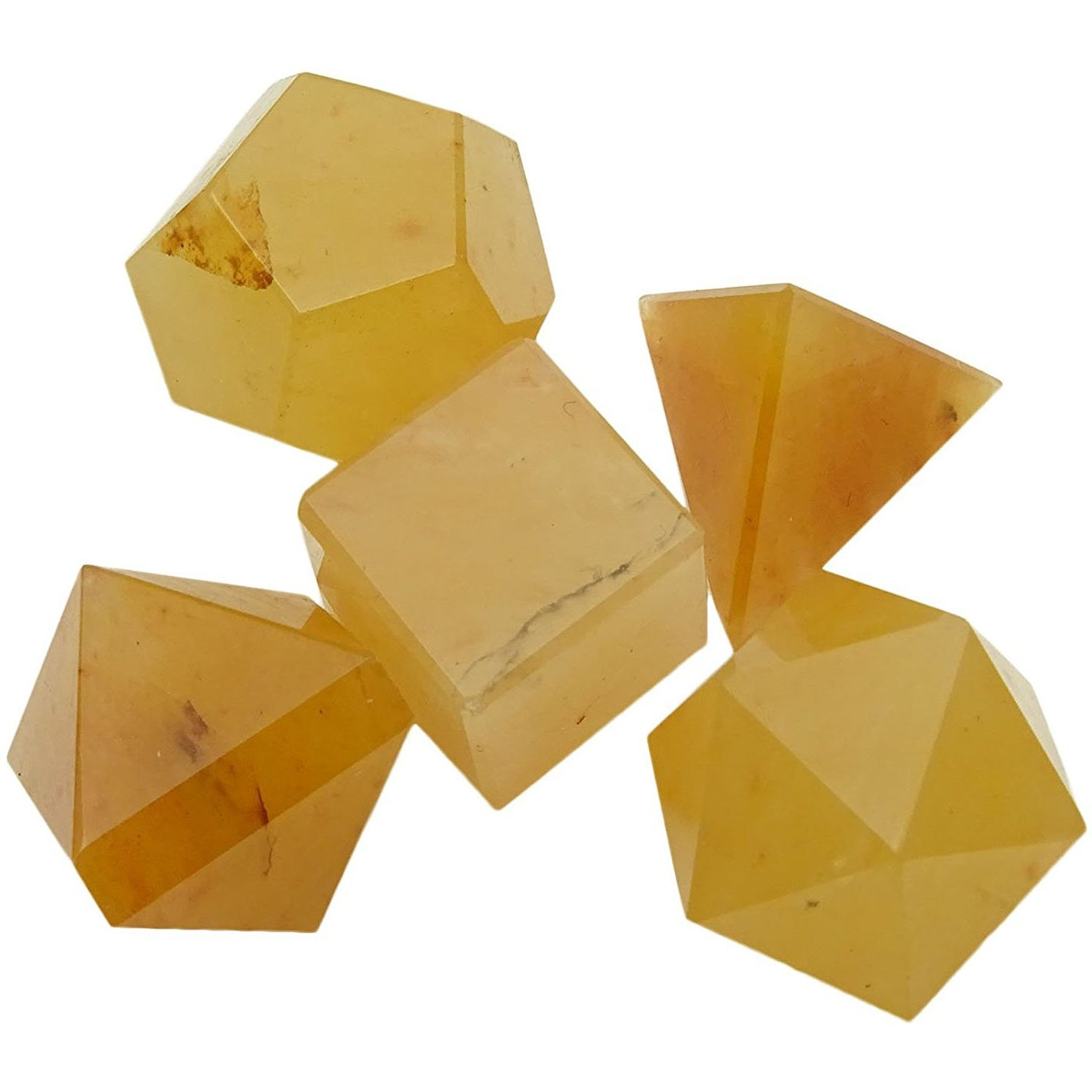 Winmaarc Reiki Healing Crystal Gemstone 5 Pieces Balancing Sacred Stone