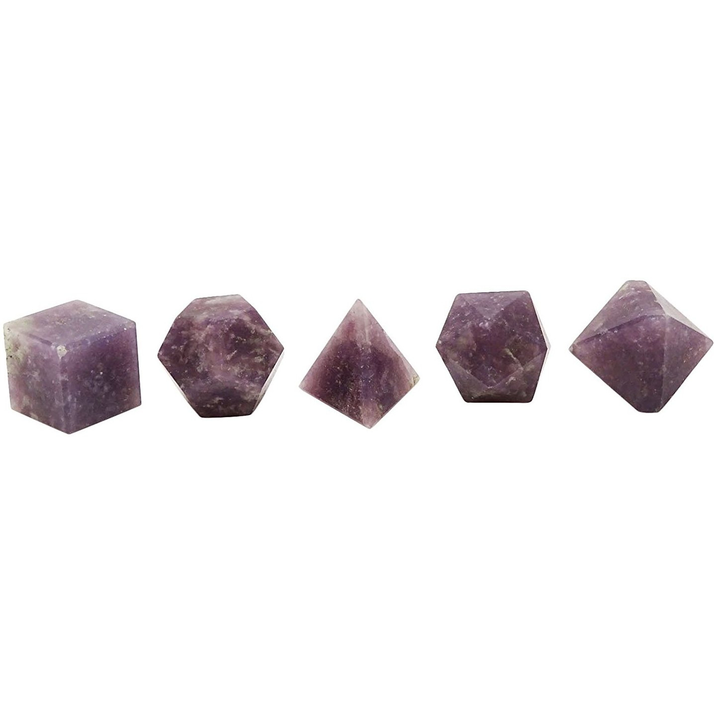 Winmaarc Reiki Healing Crystal Gemstone 5 Pieces Balancing Sacred Stone