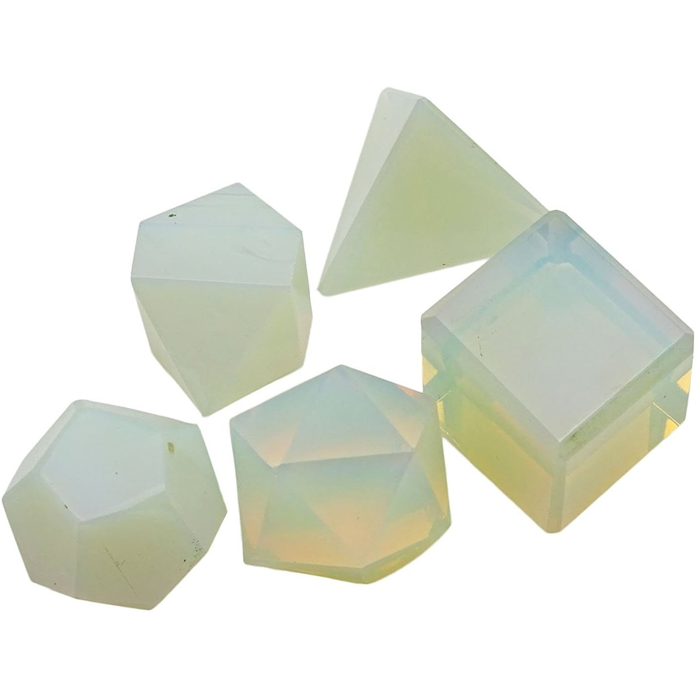 Winmaarc Reiki Healing Crystal Gemstone 5 Pieces Balancing Sacred Stone