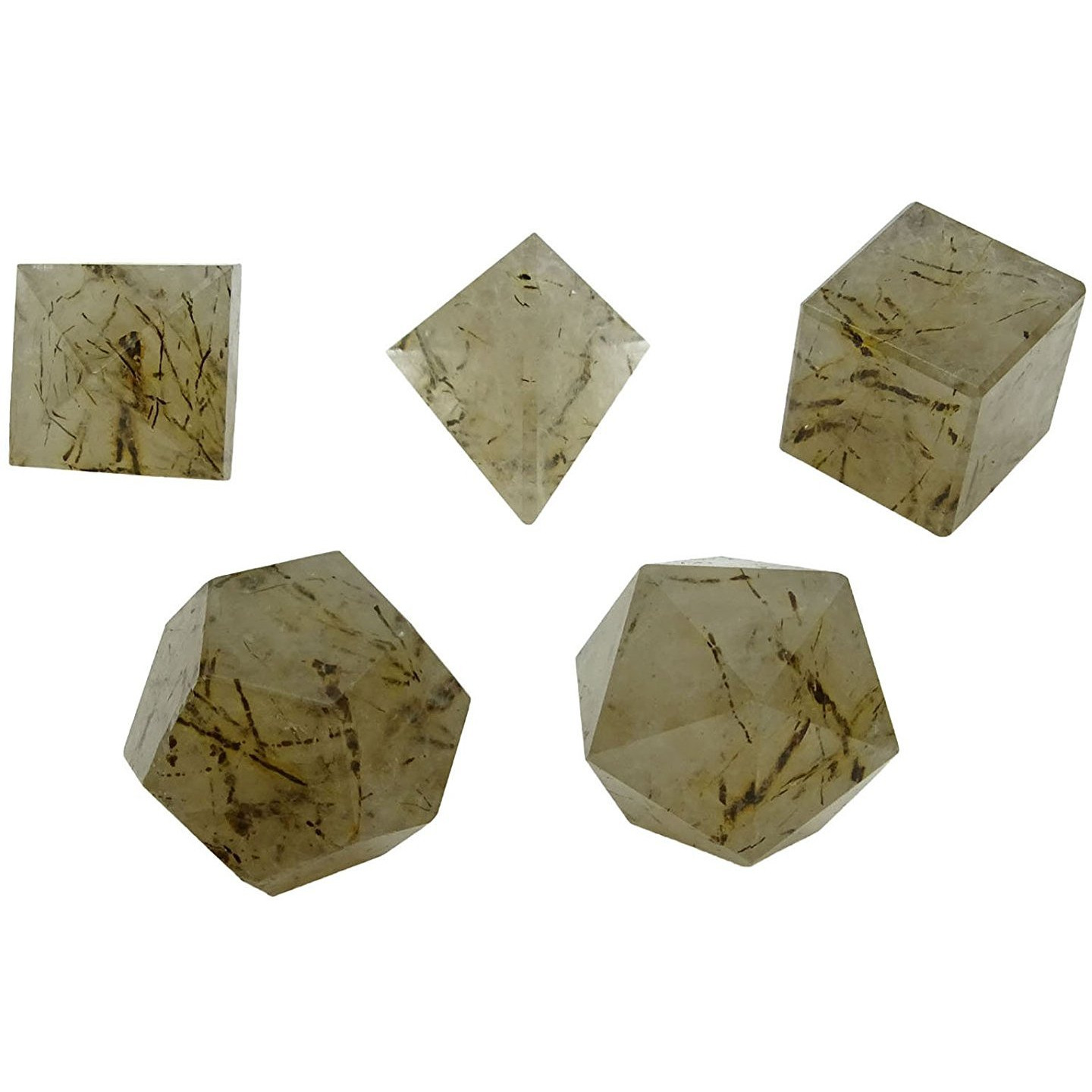 Winmaarc Reiki Healing Crystal Gemstone 5 Pieces Balancing Sacred Stone